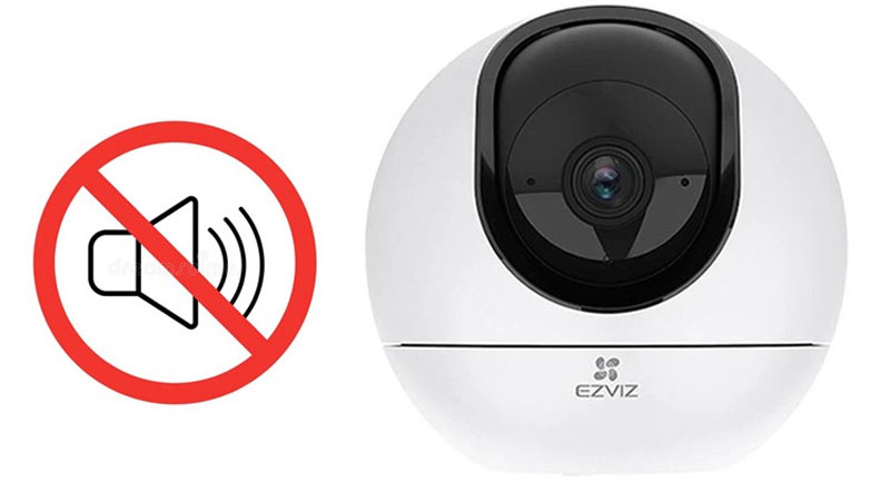 Camera ezviz không nghe được tiếng