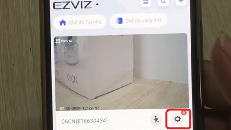 reset camera ezviz