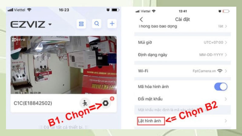 Mã lỗi camera Ezviz 245452
