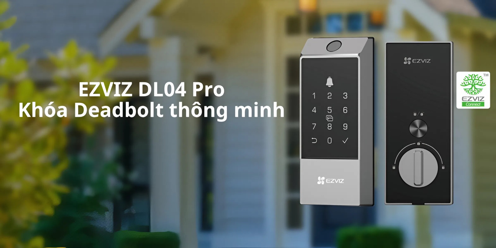 Khóa Cửa Thông Minh Ezviz DL04 Pro