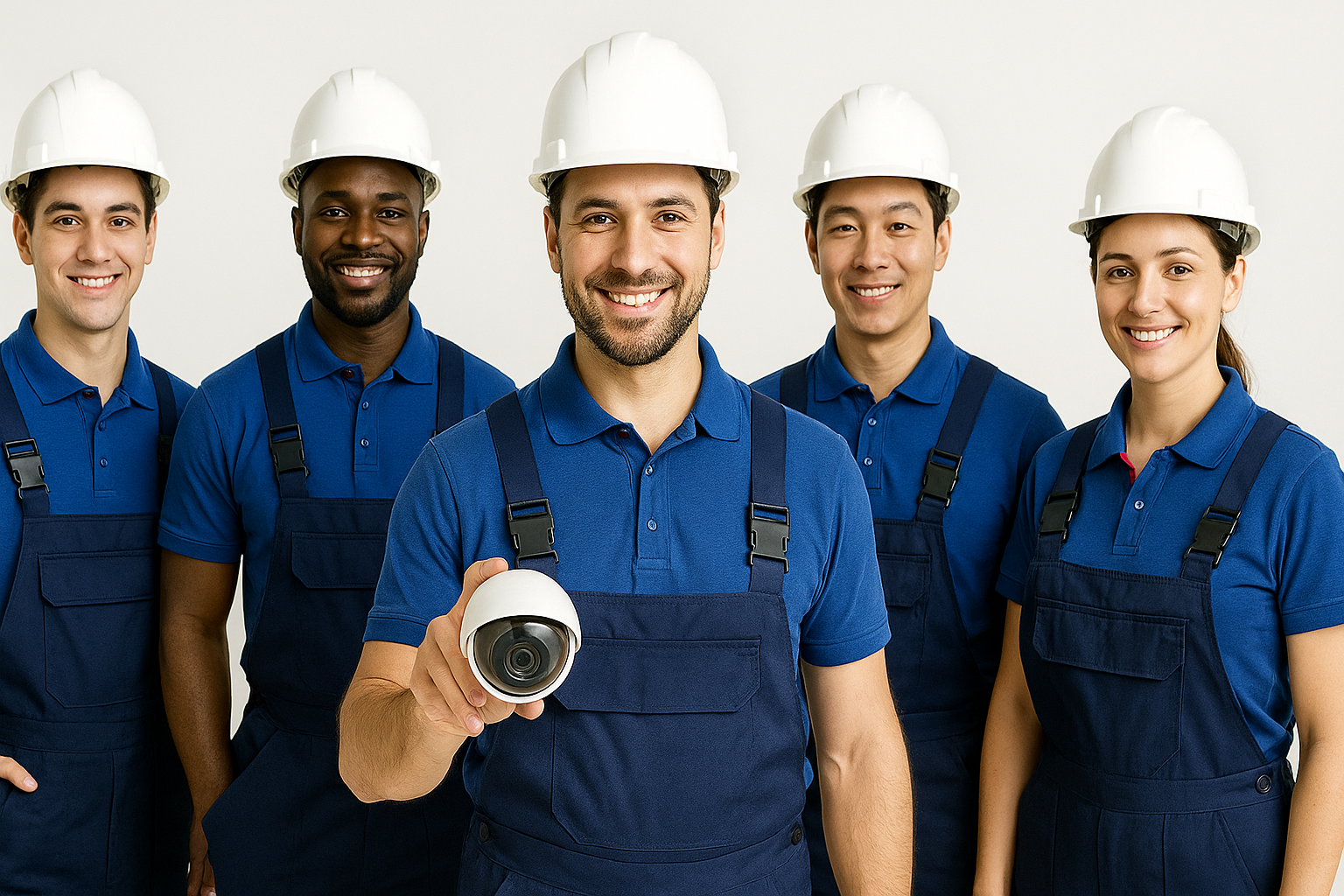 đội ngũ lắp camera chuyên nghiệp