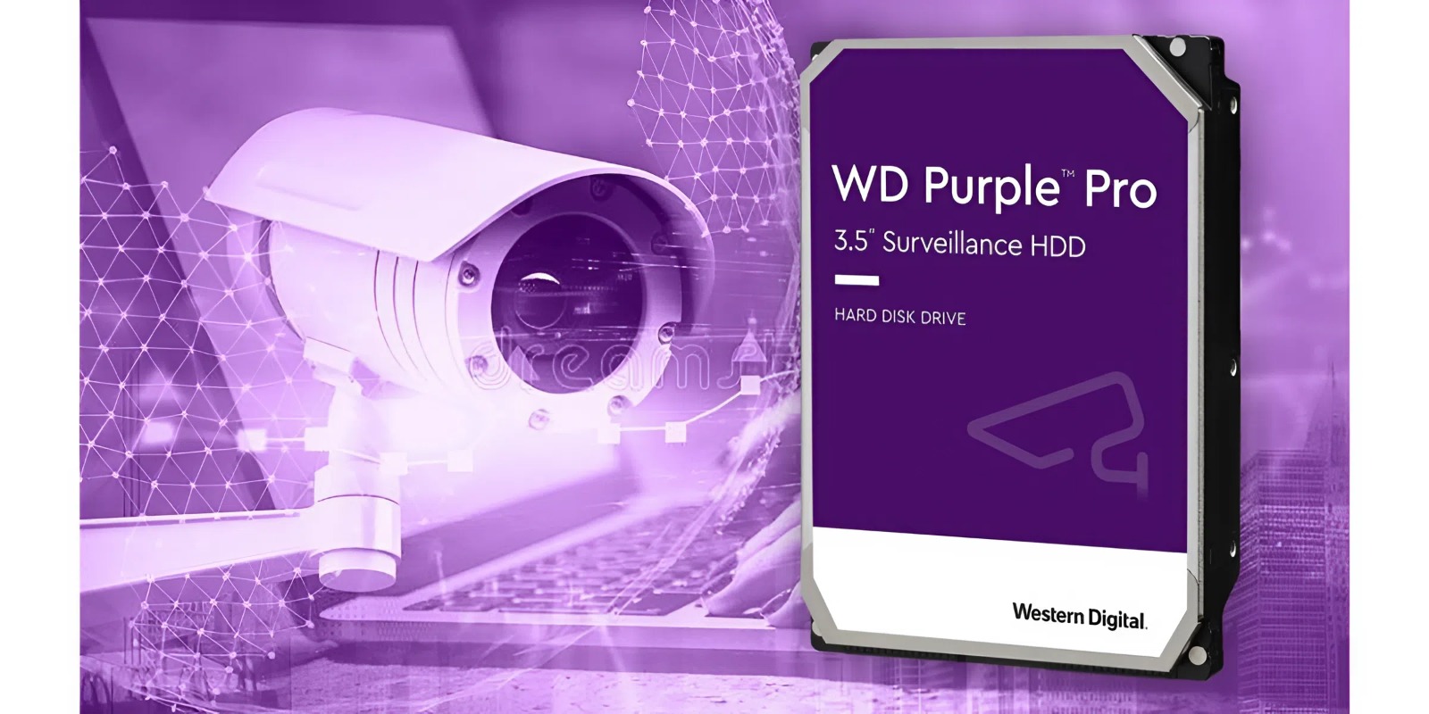 Ổ Cứng Western Digital Purple 6TB 256MB Cache (WD64PURZ)