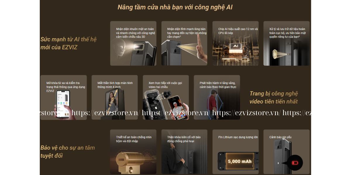 Ezviz Y3000FVP Plus nâng tầng trải nghiệm