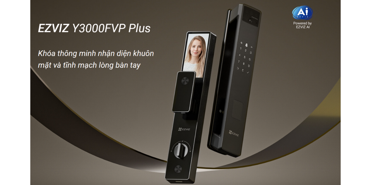 khóa cửa thông minh ezviz y3000fvp