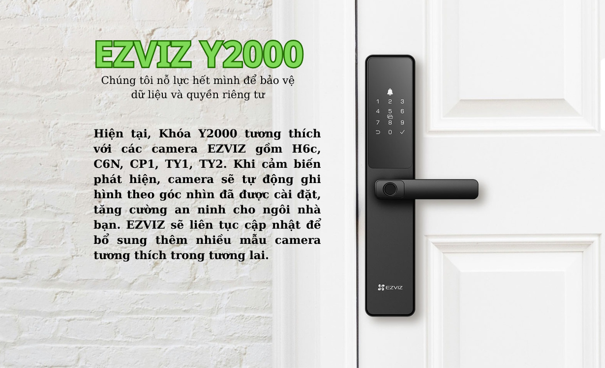 Khóa vân tay Ezviz Y2000