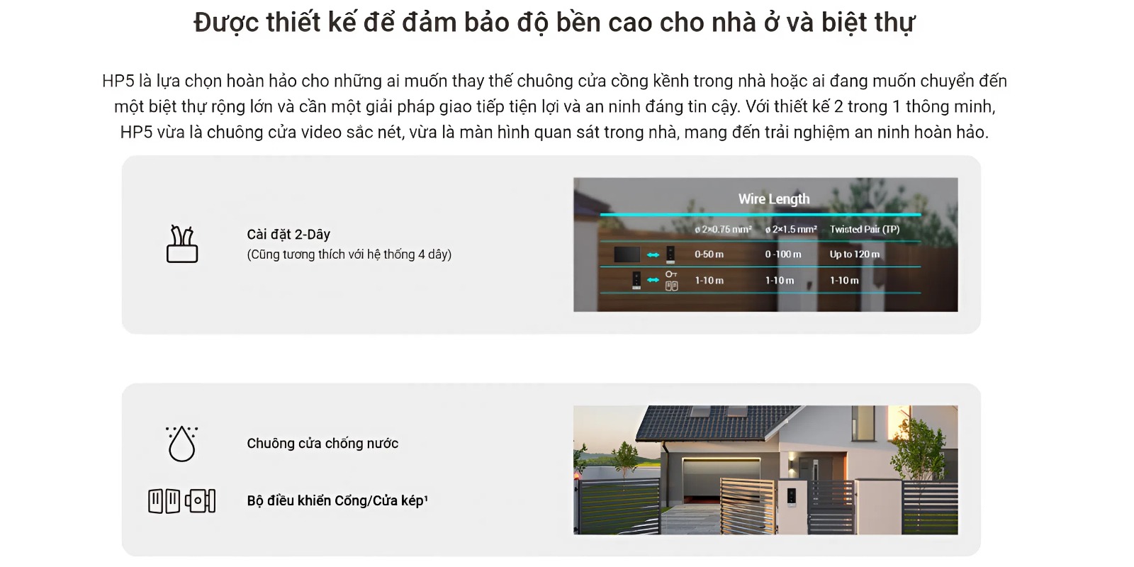 chuông cửa ezviz Hp5