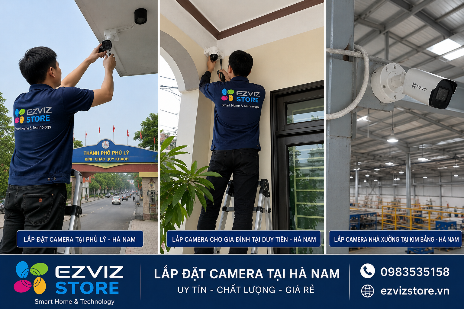 Lắp đặt camera tại hà nam