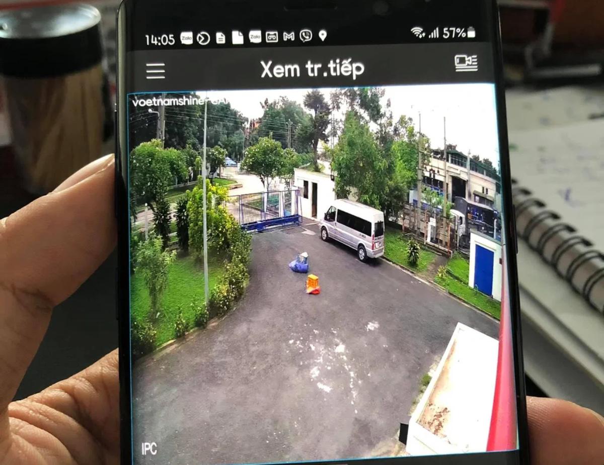 góc nhìn tối đa của camera