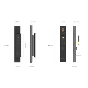 Khóa nhận diện khuôn mặt Ezviz DL50FVX
